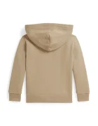 Polo Ralph Lauren Детски суичър в бежово с качулка с изчистен дизайн 322799360506