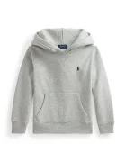 Polo Ralph Lauren Детски суичър в сиво с качулка с изчистен дизайн 322749954017