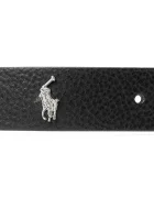 Polo Ralph Lauren колан мъжки от кожа черен