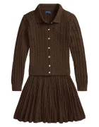 Polo Ralph Lauren комплект за деца от памук кафяв 313950779501