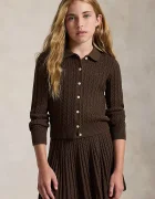 Polo Ralph Lauren комплект за деца от памук кафяв 313950779501