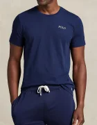 Polo Ralph Lauren Памучна тениска в тъмносиньо с принт 714931650