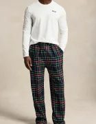 Polo Ralph Lauren пижама от две части мъжка от памук бяла 714950621