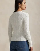Polo Ralph Lauren пуловер дамски от памук бял 211971869