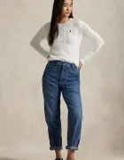 Polo Ralph Lauren пуловер дамски от памук бял 211971869