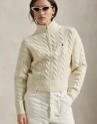 Polo Ralph Lauren пуловер дамски от вълна бял 211972130