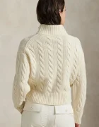 Polo Ralph Lauren пуловер дамски от вълна бял 211972130