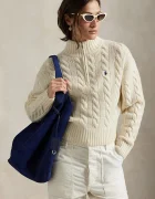 Polo Ralph Lauren пуловер дамски от вълна бял 211972130