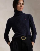Polo Ralph Lauren пуловер дамски от вълна син 211888686