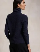 Polo Ralph Lauren пуловер дамски от вълна син 211888686