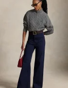 Polo Ralph Lauren пуловер дамски от вълна сив 211972130