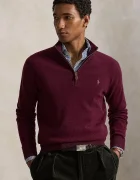 Polo Ralph Lauren пуловер мъжки от вълна бордо 710876756