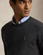 Polo Ralph Lauren пуловер мъжки от вълна сив 710954589