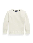 Polo Ralph Lauren пуловер за деца от памук бежов 322970429502