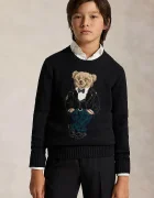 Polo Ralph Lauren пуловер за деца от памук черен 323B29194001