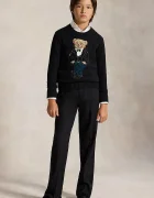 Polo Ralph Lauren пуловер за деца от памук черен 323B29194001