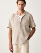 Polo Ralph Lauren риза мъжка от памук бежова 710P04442