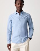 Polo Ralph Lauren риза мъжка от памук синя 710804257