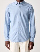 Polo Ralph Lauren риза мъжка от памук синя 710804257