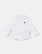 Polo Ralph Lauren риза за бебе от памук бяла 320952199002