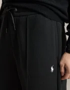 Polo Ralph Lauren спортен панталон мъжки с памук черен с висока талия 710B30262