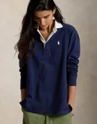 Polo Ralph Lauren суичър дамски от памук тъмносин 211B17797