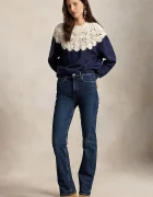 Polo Ralph Lauren суичър дамски с памук тъмносин 211B23859