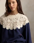 Polo Ralph Lauren суичър дамски с памук тъмносин 211B23859