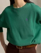 Polo Ralph Lauren суичър дамски с памук зелен 211978306