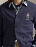Polo Ralph Lauren Суичър мъжки в синьо с апликация 710980316