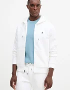 Polo Ralph Lauren суичър с цип и качулка бял 710881517