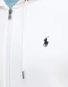 Polo Ralph Lauren суичър с цип и качулка бял 710881517