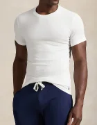 Polo Ralph Lauren Тениска (2 броя) мъжка в бяло с изчистен дизайн 714835960002