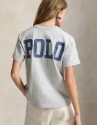 Polo Ralph Lauren тениска дамска от памук сива 211B17798