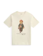 Polo Ralph Lauren тениска за деца от памук бежова 323B27298002