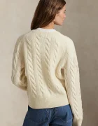Polo Ralph Lauren жилетка дамска от вълна бяла 211972104