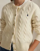 Polo Ralph Lauren жилетка дамска от вълна бяла 211972104