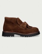posa боти дамски от велур Aosta Tassel Boot кафяви PW239.201