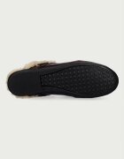 posa пантофи дамски от кожа Boat Loafer Mule бордо PW104.501