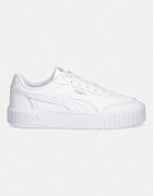 Puma Carina Mia маратонки дамски от кожа бели с платформа 402637