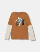 Puma Детска блуза с дълги ръкави MID90s Layered Longsleeve B