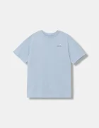Puma Детска памучна тениска ESS 2 COLOR Small No. 1 Logo Relaxed Tee