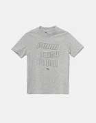 Puma Детска памучна тениска ESS LOGO LAB HOG Tee