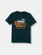 Puma Детска памучна тениска MID90s Graphic Tee III B