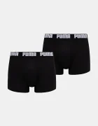 Puma прилепнали боксерки мъжки от памук с еластан Everyday Basic 2 броя черни 938320