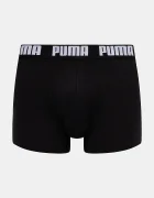 Puma прилепнали боксерки мъжки от памук с еластан Everyday Basic 2 броя черни 938320