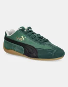 Puma Speedcat маратонки дамски от велур зелени 406329