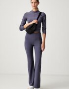Puma спортен клин дамски Essential Bootcut виолетов с висока талия 525902
