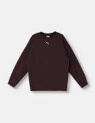 Puma спортен комплект анцуг за деца с памук Loungewear Sweat Suit кафяв 689727