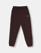Puma спортен комплект анцуг за деца с памук Loungewear Sweat Suit кафяв 689727